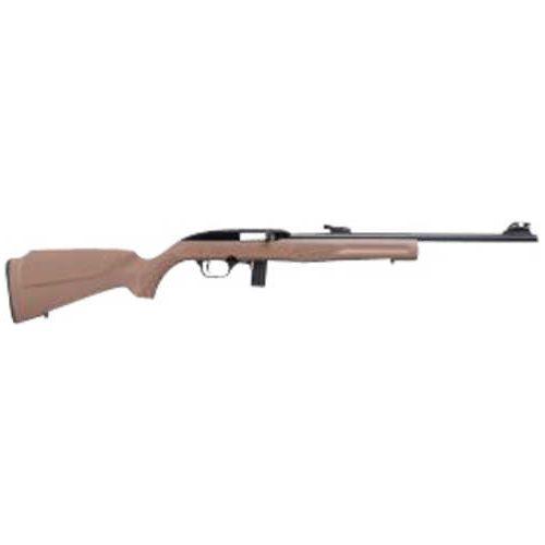 Rossi RS22 Rifle 22 LR 10 Round 18" Barrel Matte Black Finish Brown Monte Carlo Stock