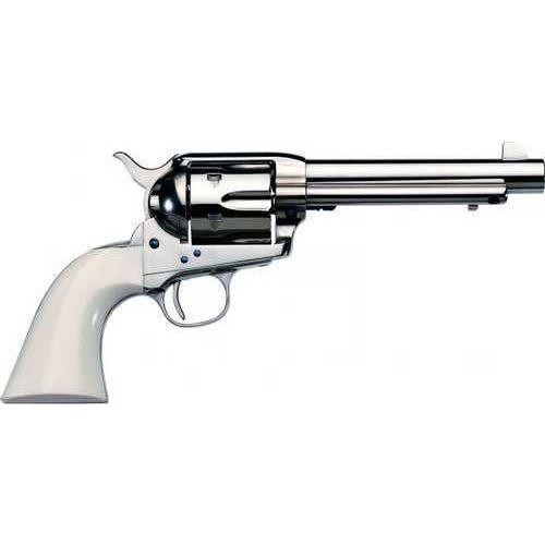 Taylor's Uberti 1873 Revoler 45 Colt 5.5" Barrel Nickel Finish With Ivory Grip - Buy A Gun