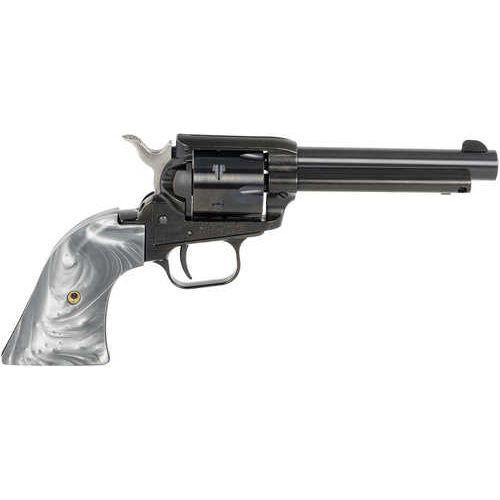 Heritage Rough Rider Revolver 22LR 4.75" Barrel 6Rd Capacity Black Pearl Grips Blued Aluminum Alloy Finish - Buy A Gun