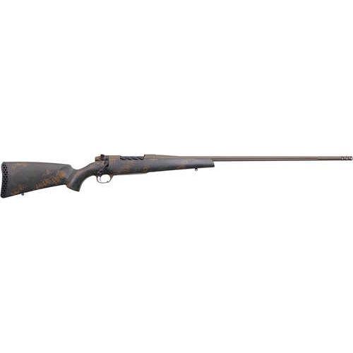 WEATHERBY MKV BACKCOUNTRY TI 2.0 300 WBY MAG 28" Barrel LEFT HAND 3+1 Capacity Carbon Fiber Stock with Dark Green and Brown Sponge Pattern