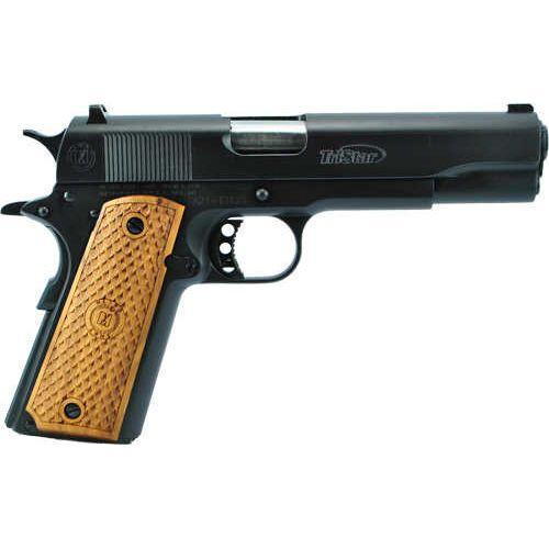 TriStar American Classic Government 1911 Semi-Auto Pistol .45ACP 5" Barrel (1)-8Rd Mag Wood Grips Fixed Sights Blued Steel Finish - Buy A Gun