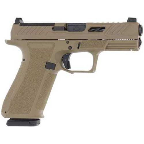 Shadow Systems XR920 Elite Semi-Auto Pistol 9mm Luger 4" Unthreaded Black Barrel (2)-17Rd Mags Green Tritium Front Sights Flat Dark Earth Polymer Finish - Buy A Gun