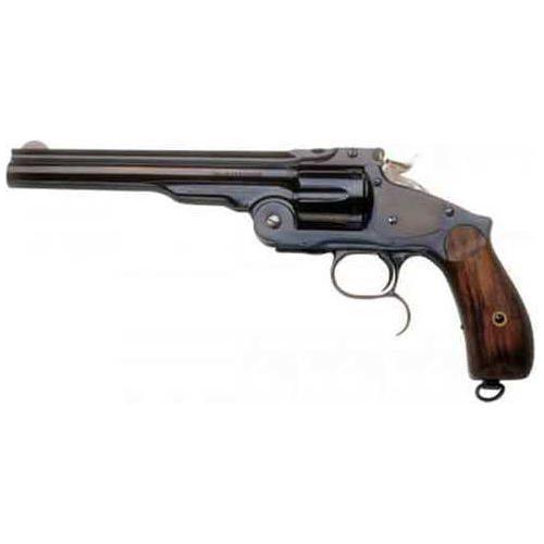 Taylors & Company Uberti Schofield Revolver 44 Russian 6.5" Barrel 6Rd Capacity Sights: Blade Front Rear On Back Of 2-Piece Walnut With Lanyard Ring Blued Finish - Buy A Gun