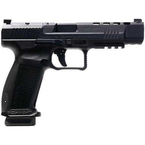 CANIK Mete SFX Pistol 9MM 5.2" Barrel Optics Ready Slide Cut 10 Round Black Cerakote Finish - Buy A Gun