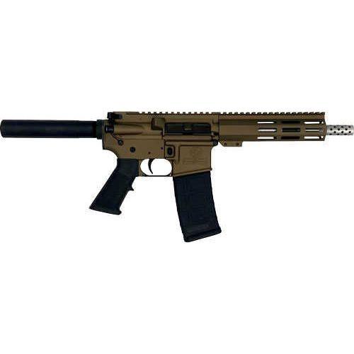 Great Lakes Firearms & Ammo AR15 Semi-Auto Pistol 223Remington 7.5" Barrel (1)-30Rd Mag Bronze Finish - Buy A Gun