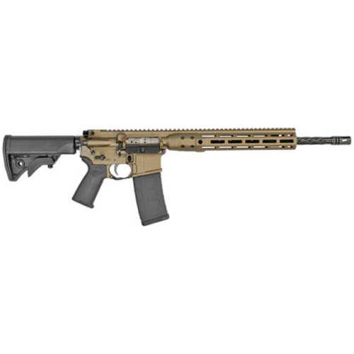 LWRC Direct Impingment Semi-Auto Rifle .300 AAC Blackout 16.1" Barrel (1)-30Rd Mag Burnt Bronze Finish