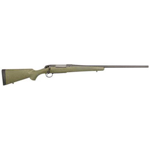 Bergara B-14 Series Hunter Bolt Action Rifle .308 Winchester 22" Barrel 4Rd Capacity Green With Black/Tan Dots Synthetic Stock Cerakote Finish