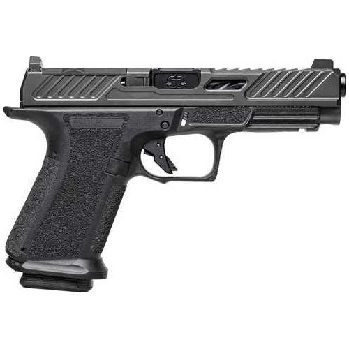 Shadow Systems MR920L Elite Striker Fired Semi-Auto Pistol 9mm Luger 4.5" Spiral Fluted Barrel (2)-10Rd Mags SIGHTS: FS: Green Tritium RS:Black Night Black Nitride Finish - Buy A Gun