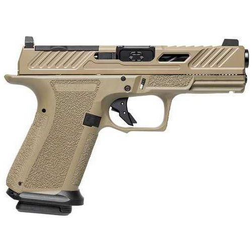 Shadow Systems MR920 Elite Striker Fired Semi-Auto Pistol 9mm Luger 4.5" Spiral Fluted Black Barrel (2)-15Rd Mags Sights:FS: Green Tritium RS:Black Night Flat Dark Earth/Black Polymer Finish - Buy A Gun