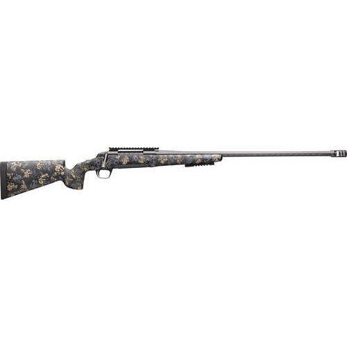 Browning X-Bolt Pro LR McMillam Bolt Action Rifle .300 PRC 26" Barrel 3Rd Capacity Carbon Fiber Stock With Accent Graphics Sonoran Ambush Finish