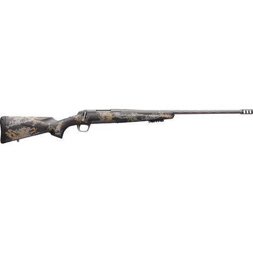 Browning X-Bolt Mountain Pro Tungsten Bolt Action Rifle 300 Winchester Magnum 26" Barrel 3Rd Capacity Right Hand Carbon Fiber Stock With Accent Graphic Cerakote Finish