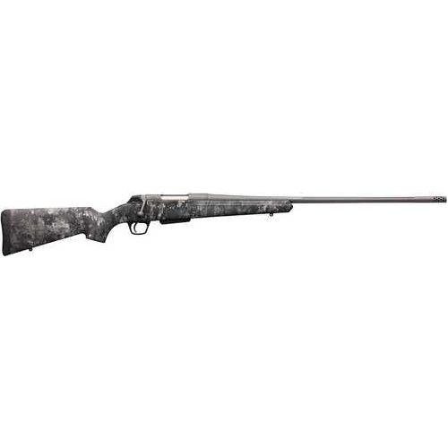 Winchester XPR Extreme Hunter Full Size Bolt Action Rifle 6.5 PRC 24" Free-Floating Button-Rifled Barrel 3Rd Capacity TrueTimber Midnight Synthetic Stock Tungsten Grey Cerakote Finish