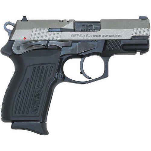 Bersa TPR Compact Semi-Auto Pistol 9mm Luger 3.2" Barrel (1)-13Rd Mag Right Hand Black/Stainless Finish - Buy A Gun