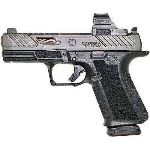 Shadow Systems MR920 Elite Striker Fired Semi-Auto Pistol 9mm Luger 4.5" Spiral Fluted Bronze Barrel (2)-15Rd Mags Green Tritium Front Black Rear Night Sights Nitride Applied Finish - Buy A Gun