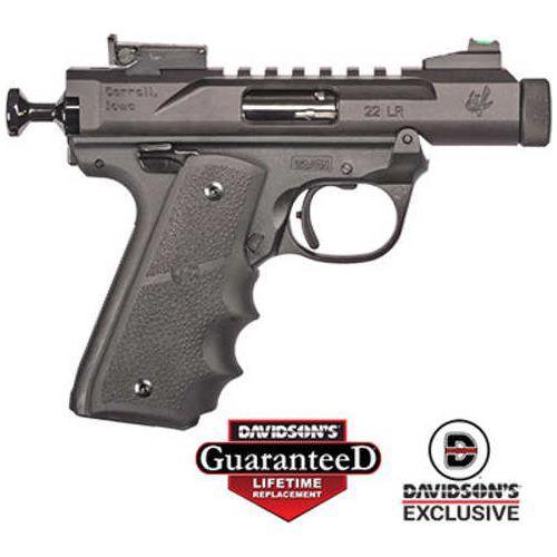 Volquartsen Firearms Mini Mamba Semi-Auto Pistol .22 Long Rifle 3" Barrel 10Rd Magazines Fiber Optic Front Sight, Adjustable Rear Target Sights Black Anodized Finish - Buy A Gun