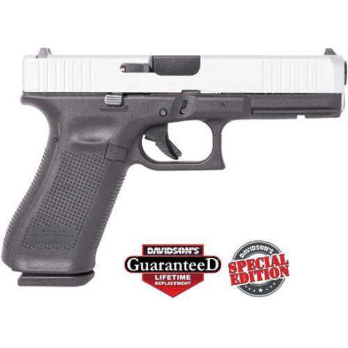 Apollo Custom|Glock Gen 5 17 Shimmering Aluminum Slide Semi-Auto Pistol 9mm Luger 4.49