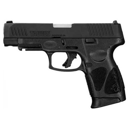 Taurus G3XL SR Striker Fired Semi-Auto Pistol 9mm Luger 4" Barrel (1)-12Rd Magazine Fixed Front, Drift Adjustable Rear Sights Textured Polymer Compact Grips Matte Black Finish - Buy A Gun