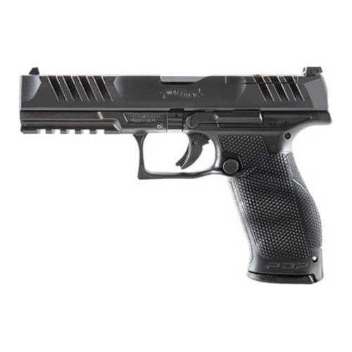 Walther Arms PDP Full Size Semi-Auto Striker Fired Pistol 9mm Luger 5" Barrel (2)-18Rd Magazines Fixed Sights Black Polymer Finish - Buy A Gun