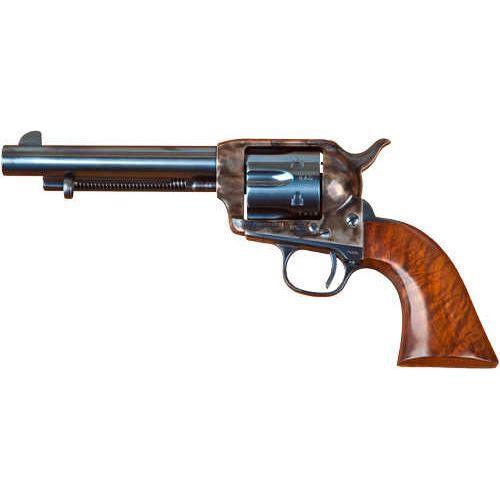 Cimarron USV Artillery Revolver .45 Colt 5.5" Barrel 6Rd Capcaity Fixed Sights Wood Grips Charcoal Blued Finish - Buy A Gun