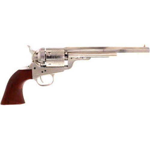 Cimarron 1851 Richards-Mason Revolver .38 Special 7.5" Octagon Barrel 6Rd Capacity Fixed Sights Wood Grips Nickel Finish - Buy A Gun