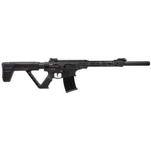 Rock Island Armory VR80 Semi-Auto Shotgun 12 Gauge 3" Chamber 20" Contoured Barrel (2)-5Rd Magazines Flip-Up Front & Rear Adjustable Sights Left Handed Model Synthetic Tactical Stock Black Anodized Finish