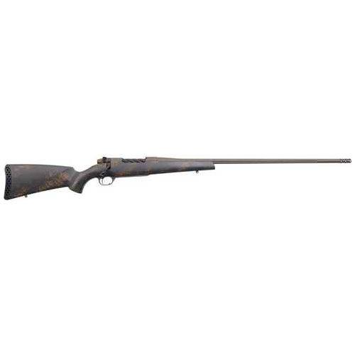 Weatherby Mark V Backcountry 2.0 Bolt Action Rifle *LH* 270 Weatherby Magnum 26" Barrel 3Rd Capacity No Sights Carbon Fiber With Green & Brown Camoflage Stock Patriot Cerakote Finish