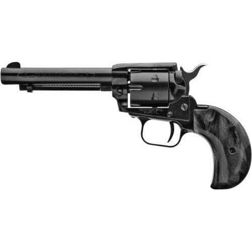 Heritage Rough Rider Revolver 22LR 1-6 Round Mag 4.75" Barrel Black Pearl Grip - Buy A Gun