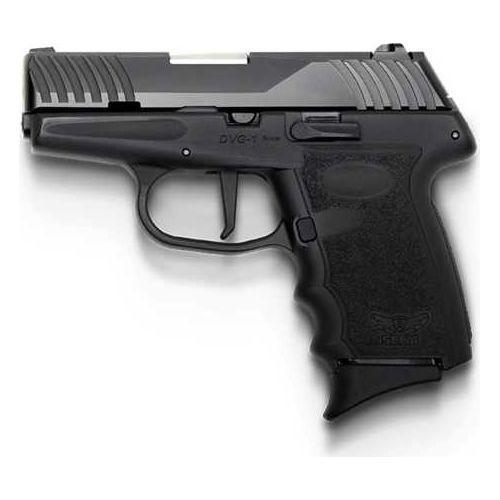 SCCY Industries DVG-1 Striker Fired Semi-Auto Pistol 9mm Luger 3.1" Barrel (2)-10Rd Magazines 3-Dot Fixed Sights Polymer Grips Black Nitride Finish - Buy A Gun