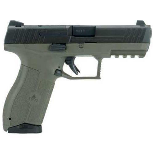 IWI Masada Semi-Auto Pistol 9mm Luger 4.6" Threaded Barrel (2)-17Rd Magazines Fixed Sights Black Slide OD Green Polymer Finish - Buy A Gun