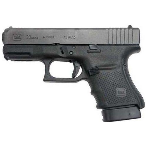 Glock G30 Gen4 Sub-Compact Double Action Only Semi-Auto Pistol .45 ACP 3.78