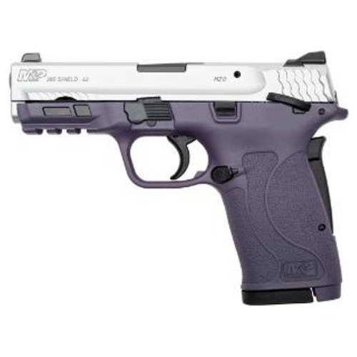 S&w M&P380 Ez M2.0 Pistol 380 Acp Satin Alum Slide Bright Purple Frame - Buy A Gun