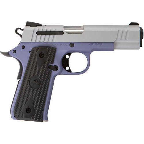 Citadel 1911-A1 Baby Semi-Auto Pistol .380 ACP 3.75" Barrel (1)-7Rd Magazine Adjustable Novak Sights Silver Steel Slide Black Polymer Grips Crushed Orchard Cerakote Finish - Buy A Gun