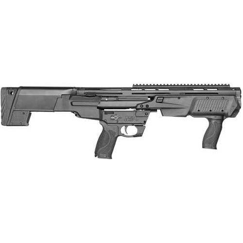 Smith & Wesson M&P 12 Bullpup Pump Action Home Defence Tactical Shotgun 12 Gauge 3" Chamber 19" 4140 Chrome Moly Vanadium Barrel 6Rd Capacity Picatinny Rail Black Synthetic Finish