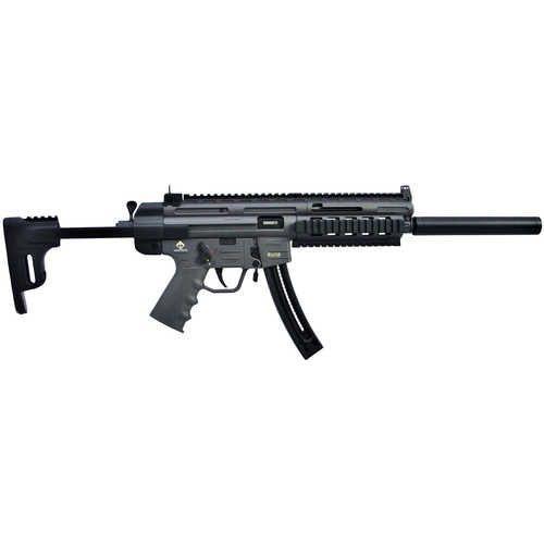 GSG-16 Carbine 22 LR with 10 Round Capacity, 16.25" Barrel Smoke Metal Finish & Collapsible Stock