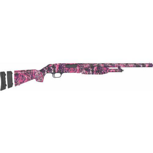 Mossberg Model 510 Mini Super Bantam Youth Pump Action Shotgun 20 Gauge 3" Chamber 18.5" Vent Rib Barrel 3Rd Capacity Bead Front Sight Muddy Girl Wild Camoflage Finish