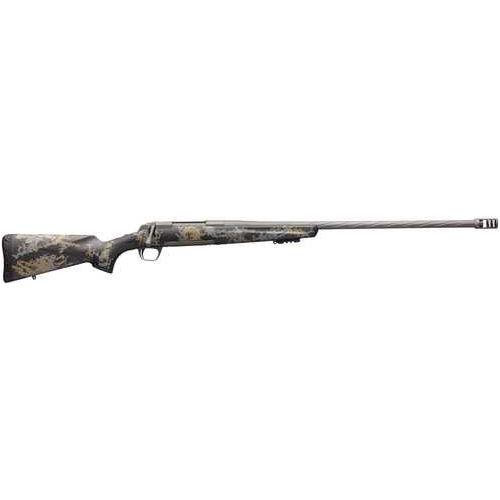 Browning X-Bolt Mountain Pro Long Range Bolt Action Rifle .28 Nosler 26" Sported Tungsten Cerakote Barrel (1)-3Rd Magazine Carbon Fiber Accent Graphic Stock Blue, Gray Finish