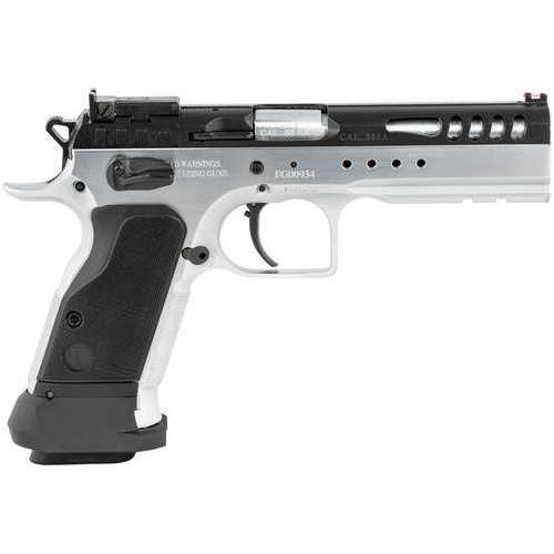 Tanfoglio IFG Limited Master Defiant Semi-Auto Pistol .38 Super 4.75" Barrel (2)-18Rd Magazines Adjustable Fiber Optic Front & SuperSight Rear Sights Black Polymer Grips Slide Hard Chrome Finish - Buy A Gun