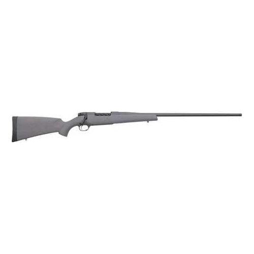 Weatherby Mark V Hunter Bolt Action Rifle 30-06 Springfield 24" Threaded Barrel 4Rd Capacity Drilled/Tapped Advanced Polymer Granite Speck Synthetic Stock Cobalt Cerakote Applied Finish