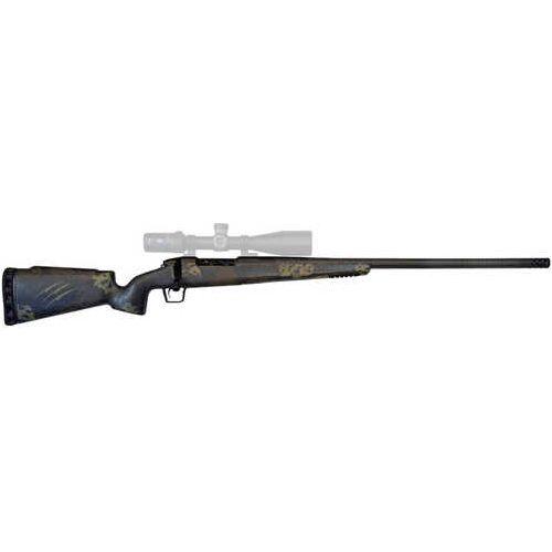 Fierce Firearms Carbon Rival LR Bolt Action Rifle .300 Winchester Magnum 24" C3 Fiber Barrel 3Rd Capacity Zeiss V4 6-24x50mm Scope Included Midnight Bronze Digital Camouflage Stock Cerakote Finish