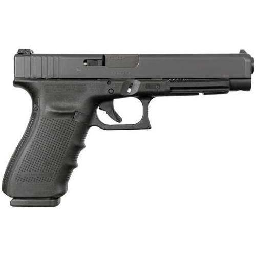 Glock 41 Gen4 Semi-Auto Pistol .45 ACP 5.31" Barrel (3)-13Rd Magazines Fixed Sights Black Polymer Finish - Buy A Gun