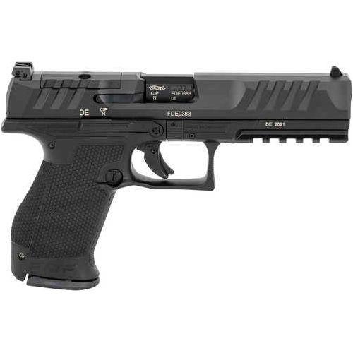 Walther Arms PDP Compact Optic Ready Striker Fired Semi-Auto Pistol 9mm Luger 5" Barrel (2)-10Rd Magazines 3-Dot Sight Configuration Performance Duty Textured Black Polymer Grips Finish - Buy A Gun