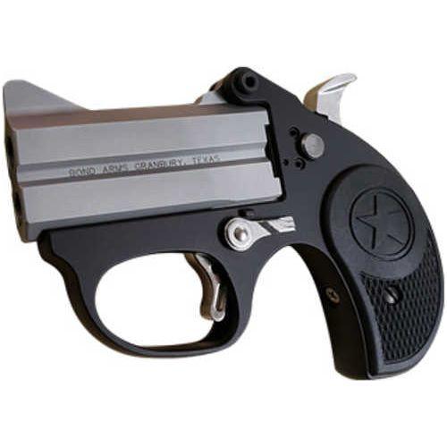 Bond Arms Stinger Derringer .380 ACP 2.5" Barrel 2Rd Capacity Fixed Sights Black Rubber Grips Silver Finish - Buy A Gun