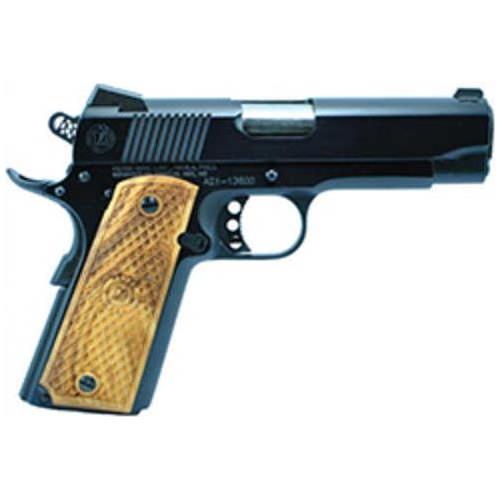 TriStar 1911 American Classic Commander .45 Auto 4.25" Forged Steel Barrel (1)-8Rd Magazine Fixed Sights Custom Hardwood Grips Blue Finish - Buy A Gun