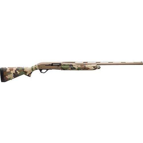 Winchester SX4 Hybrid Semi-Automatic Shotgun 12 Gauge 3.5" Chamber 26" Flat Dark Earth Vent Rib Barrel 4Rd Capacity Ambidextrous Safety TruGlo Front Sight Camouflage Synthetic Finish