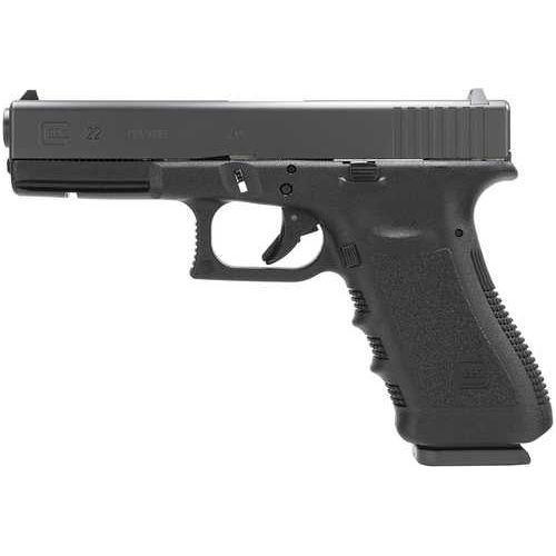 Used Glock G22 Striker Fired Semi-Auto Pistol .40 S&W 4.49" Carbon Steel Barrel (1)-15Rd Magazine Night Sights Matte Black Slide Polymer Finish - Buy A Gun