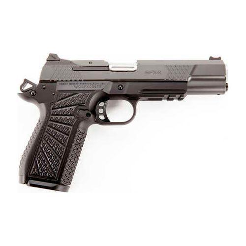 Willson Combat SFX9 Full Size Semi-Automatic Pistol 9mm Luger 5" Rifled Barrel (2)-15Rd Magazines Red Fiber Optic Front, U Notch Rear Sights Black Armor Tuff Finish - Buy A Gun