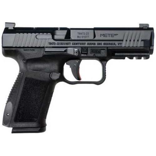 Canik Mete SF Striker Fired Semi-Automatic Pistol 9mm Luger 4.08" Barrel (2)-15Rd Magazines 3-Dot Contrast Sights Ambidextrous Loaded Chamber Indicator Black Polymer Finish - Buy A Gun