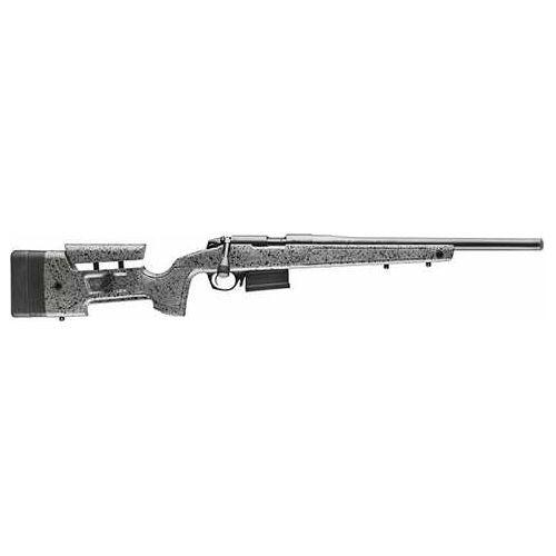 Bergara HMR Trainer Bolt Action Rifle .17 18" Threaded Barrel (1)-10Rd Magazine Drilled & Tapped Grey With Black Specks Molded Mini-Chassis Synthetic Stock Matte Finish