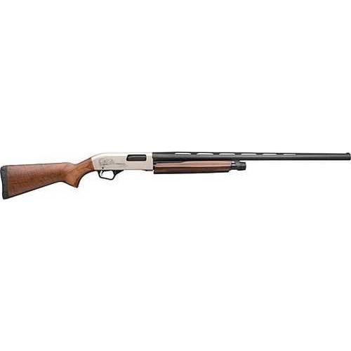 Winchester SXP Upland Field Full Size Pump Action Shotgun 20 Gauge 3" Chamber 26" Vent Rib Barrel 5Rd Capacity TruGlo Fiber Optic Front Sight Right Hand Grade II / III Satin Turkish Walnut Stock Matte Nickel/Matte Blued Finish