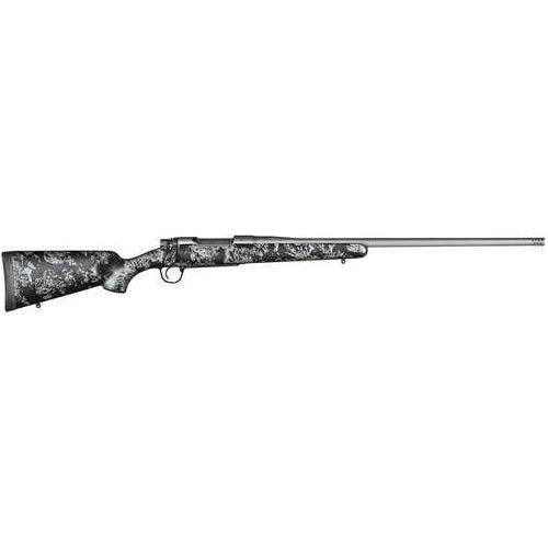 Christensen Arms Mesa FFT Full Size Bolt Action Rifle 7mm Remington Magnum 22" 416 Stainless Steel Button-Rifled Free-Floating Barrel 3Rd Capacity Black Carbon Fiber Stock With Gray Webbing Tungsten Cerakote Finish